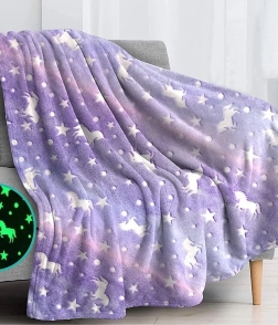 Assorted Multicolor Light Weight Blanket