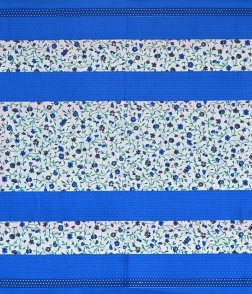 Pure Cotton Blue Bed Sheet