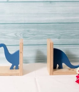 Arts Wooden Bookends