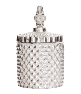 Crystal Diamond Jar Candle Holder