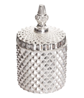Crystal Diamond Jar Candle Holder