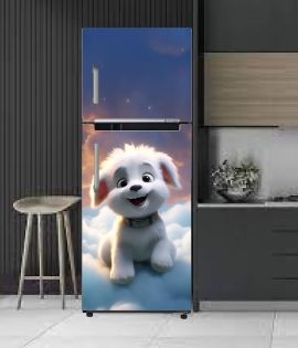 Dog Fridge Wallpaper