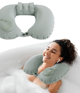 Inflatable Bath Neck Pillows