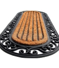 Natural Rubber Coir Oval Doormat