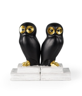 Owl Polyresin Bookend