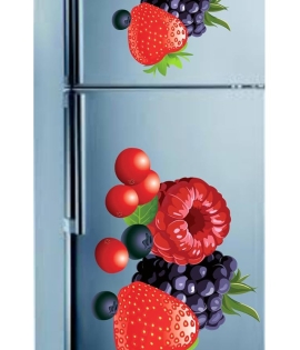 Straw Berry Tomato Fridge Sticker