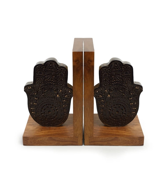 Wooden Book Ends