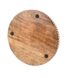 Wooden Decorative Round Tray
