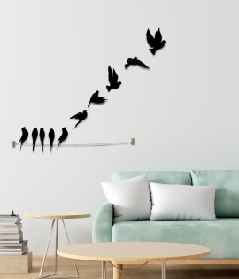 Wooden Rope Wall Art Panel